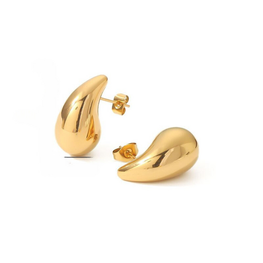 Aretes golden drop mini
