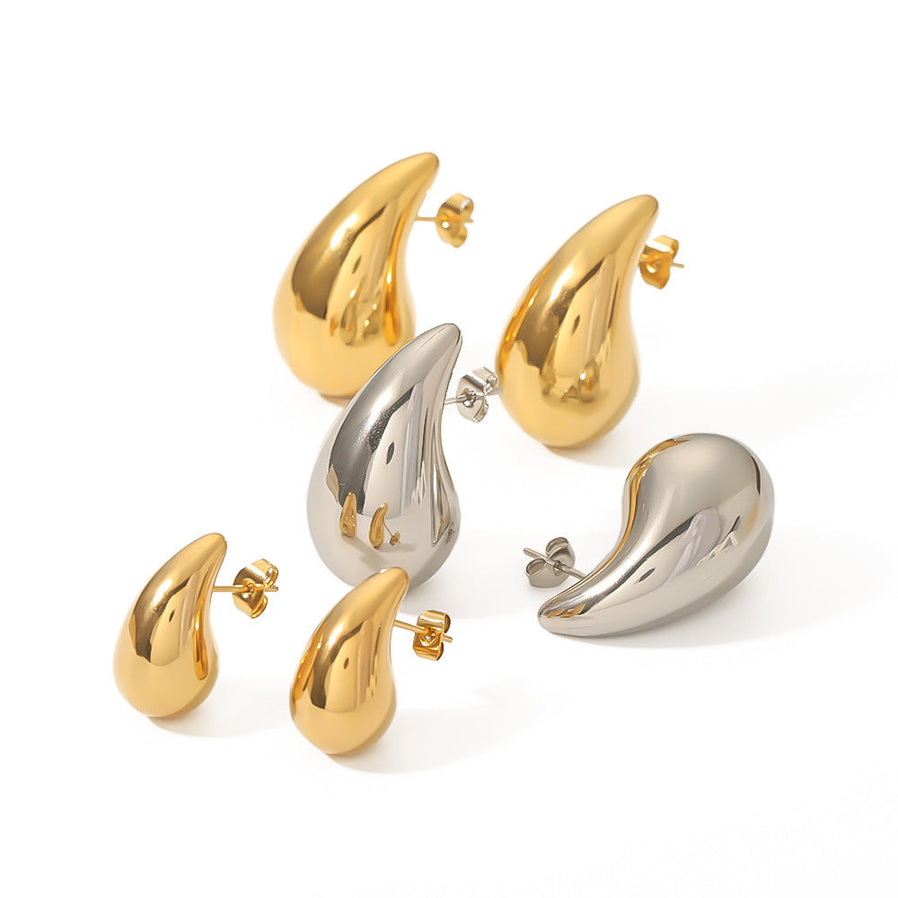 Aretes golden drop mini